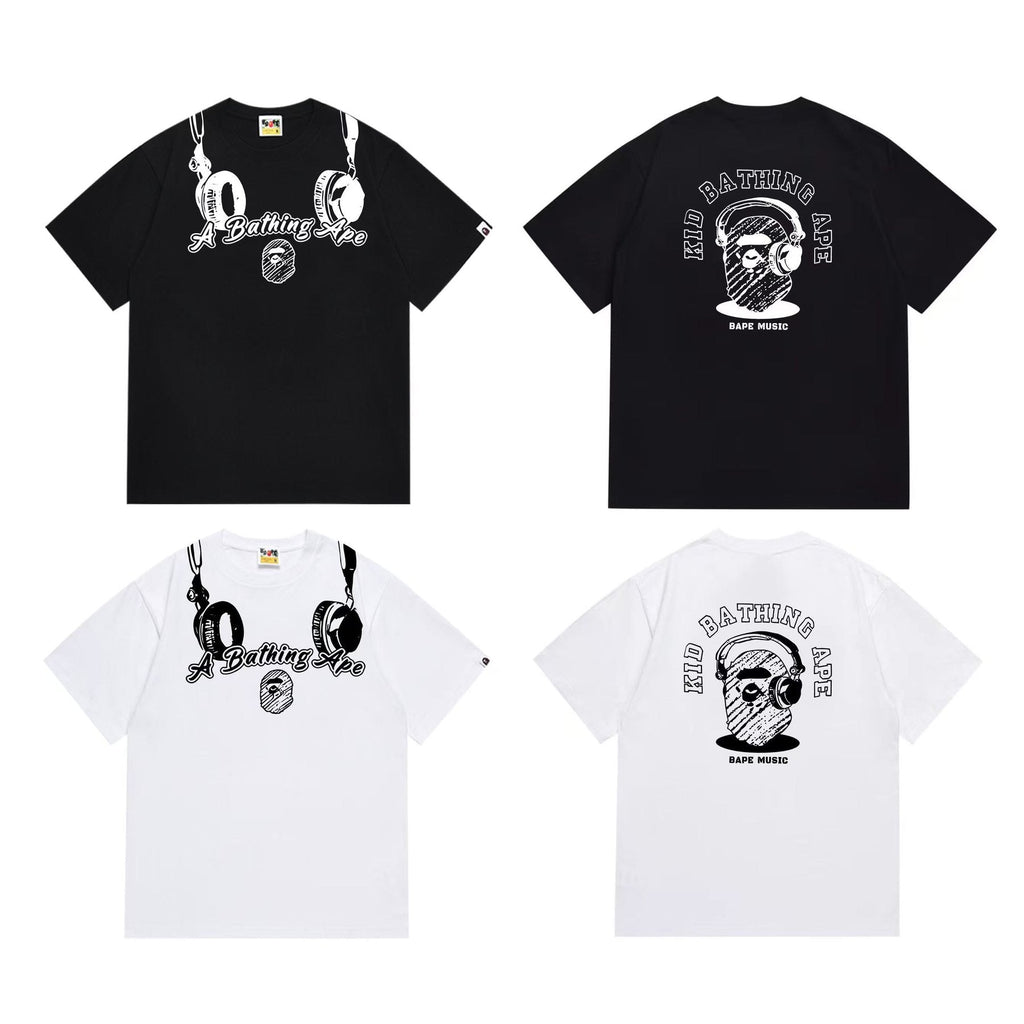 BAPE Music Graphic Short-Sleeve T-Shirt — comparison