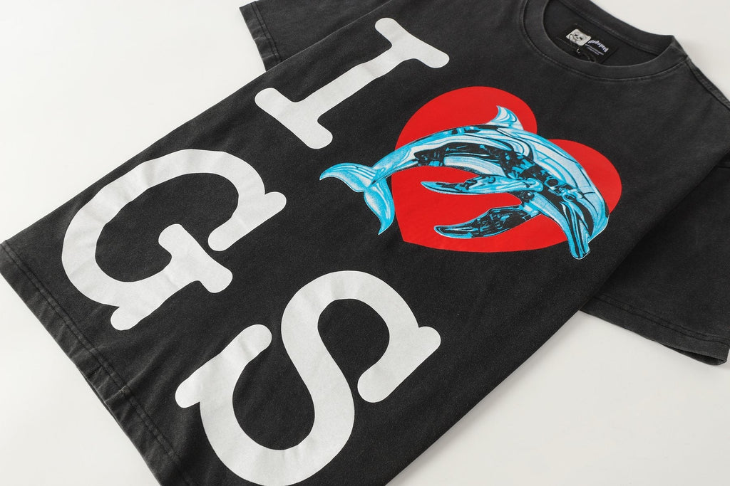 Godspeed Washed Rock Graphic T-Shirt — front