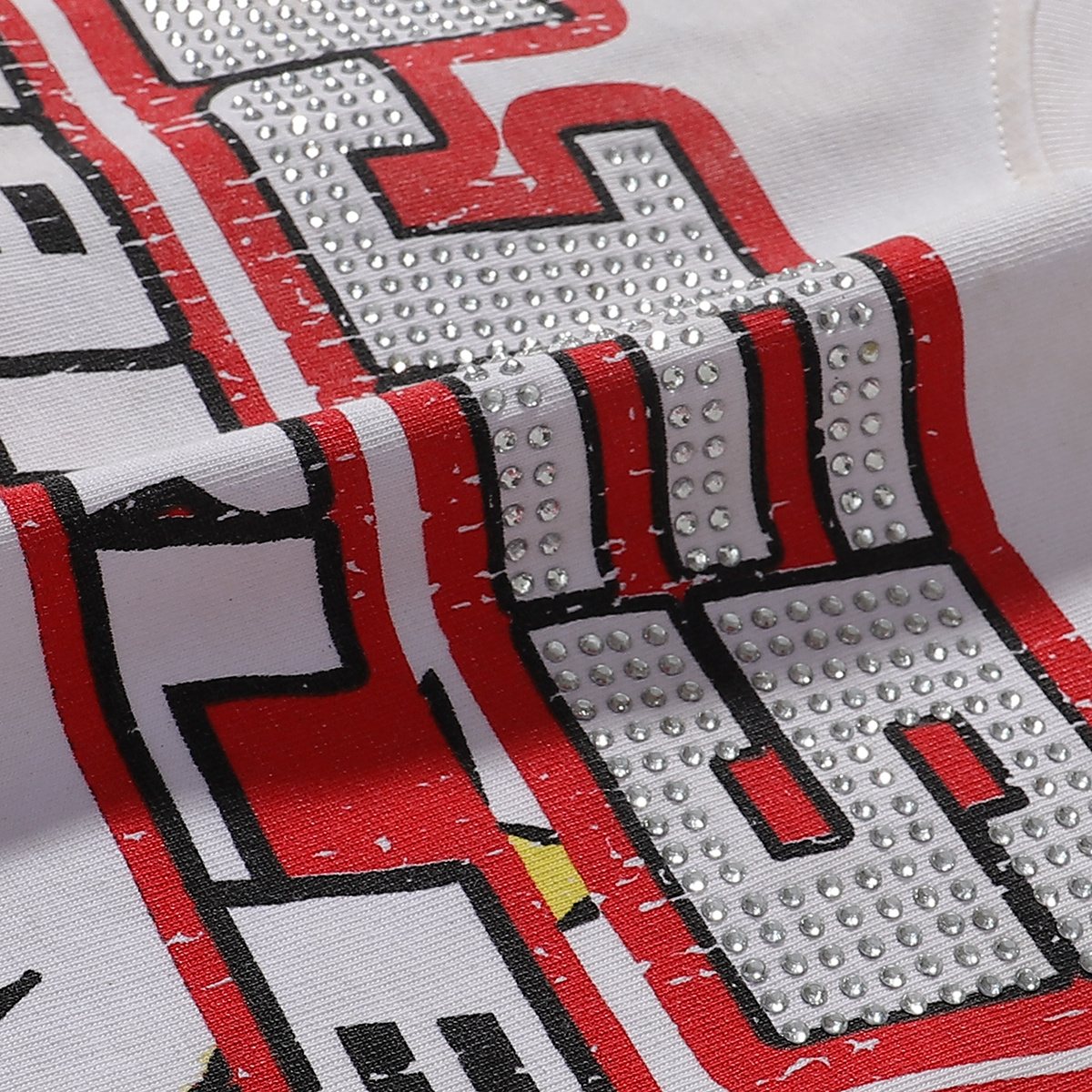 MAJESTIK Fearless Sun Graphic T-Shirt — detail