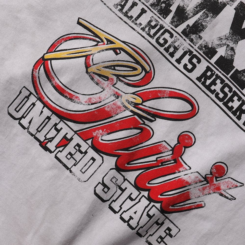 MAJESTIK Liberty Statue Rhinestone Graphic T-Shirt — detail