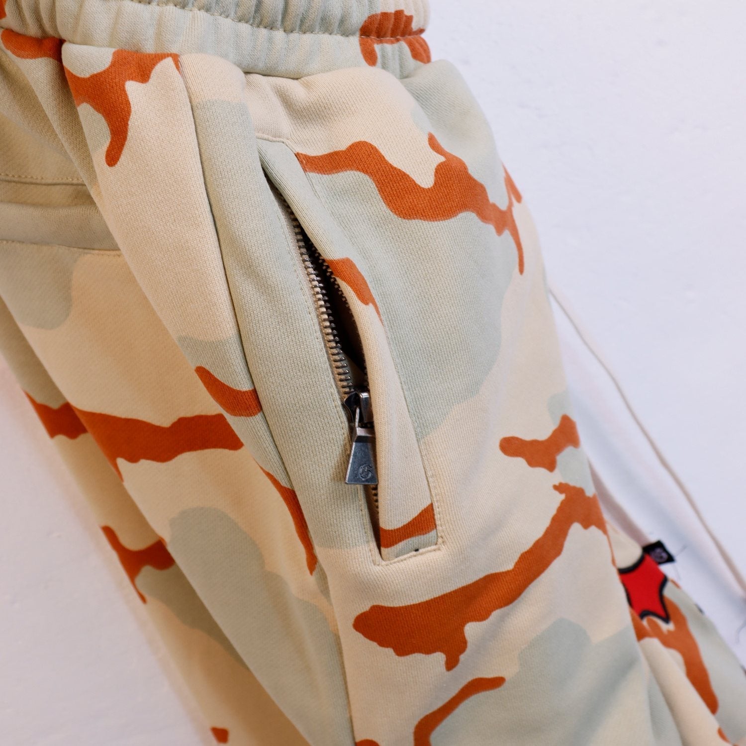 Godspeed Camo Embroidered Hoodie & Pants Matching Set — detail