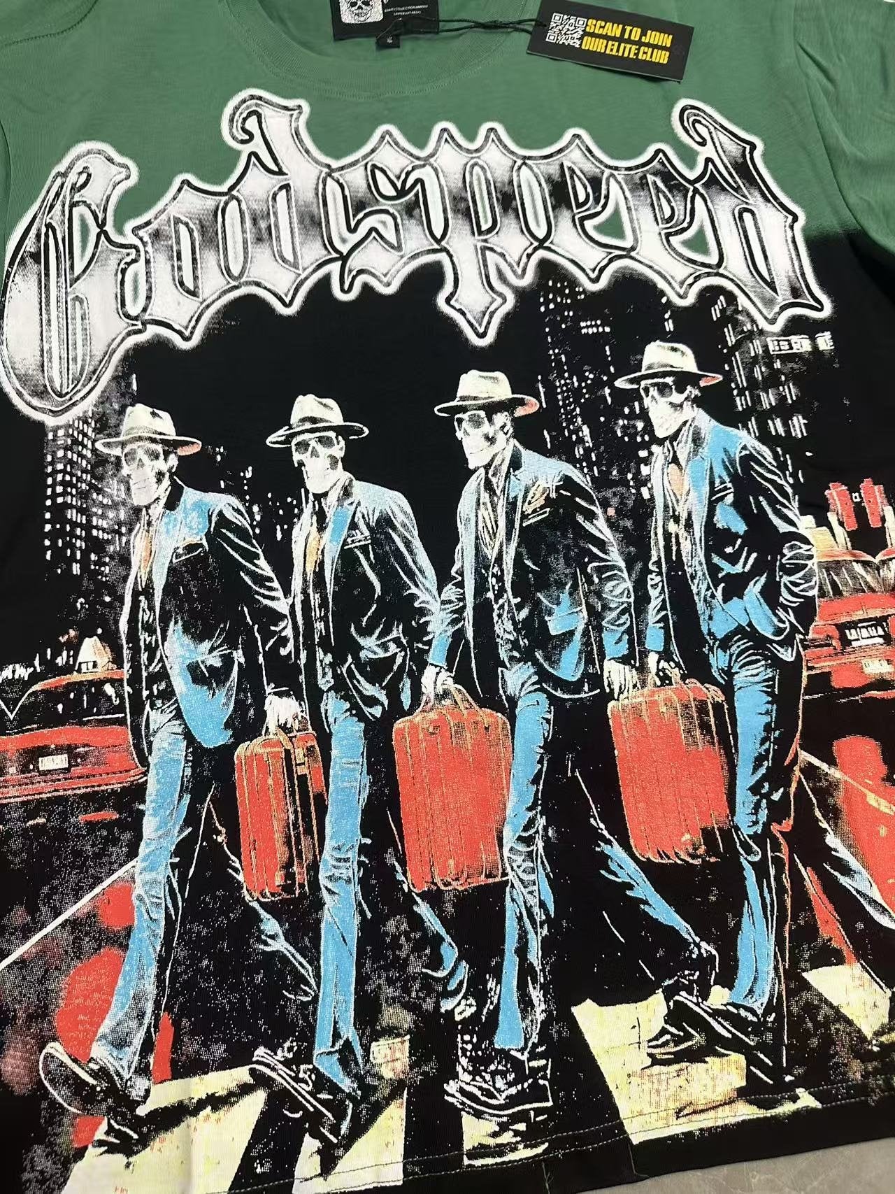 Godspeed Don’t Fade Away Graphic T-Shirt — detail