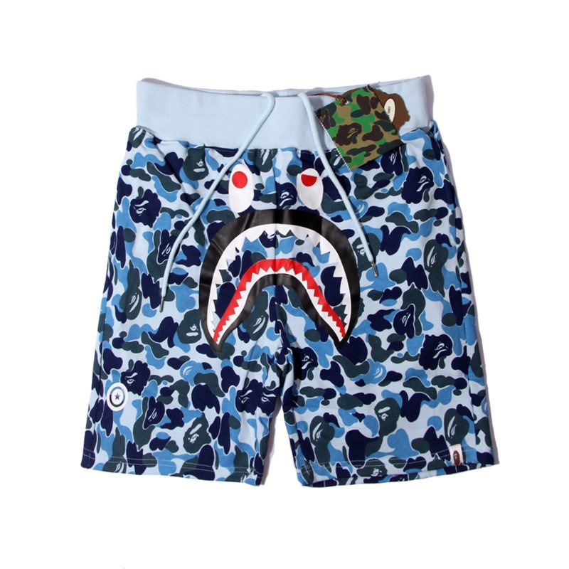 BAPE WGM Camouflage Graphic Shorts — back