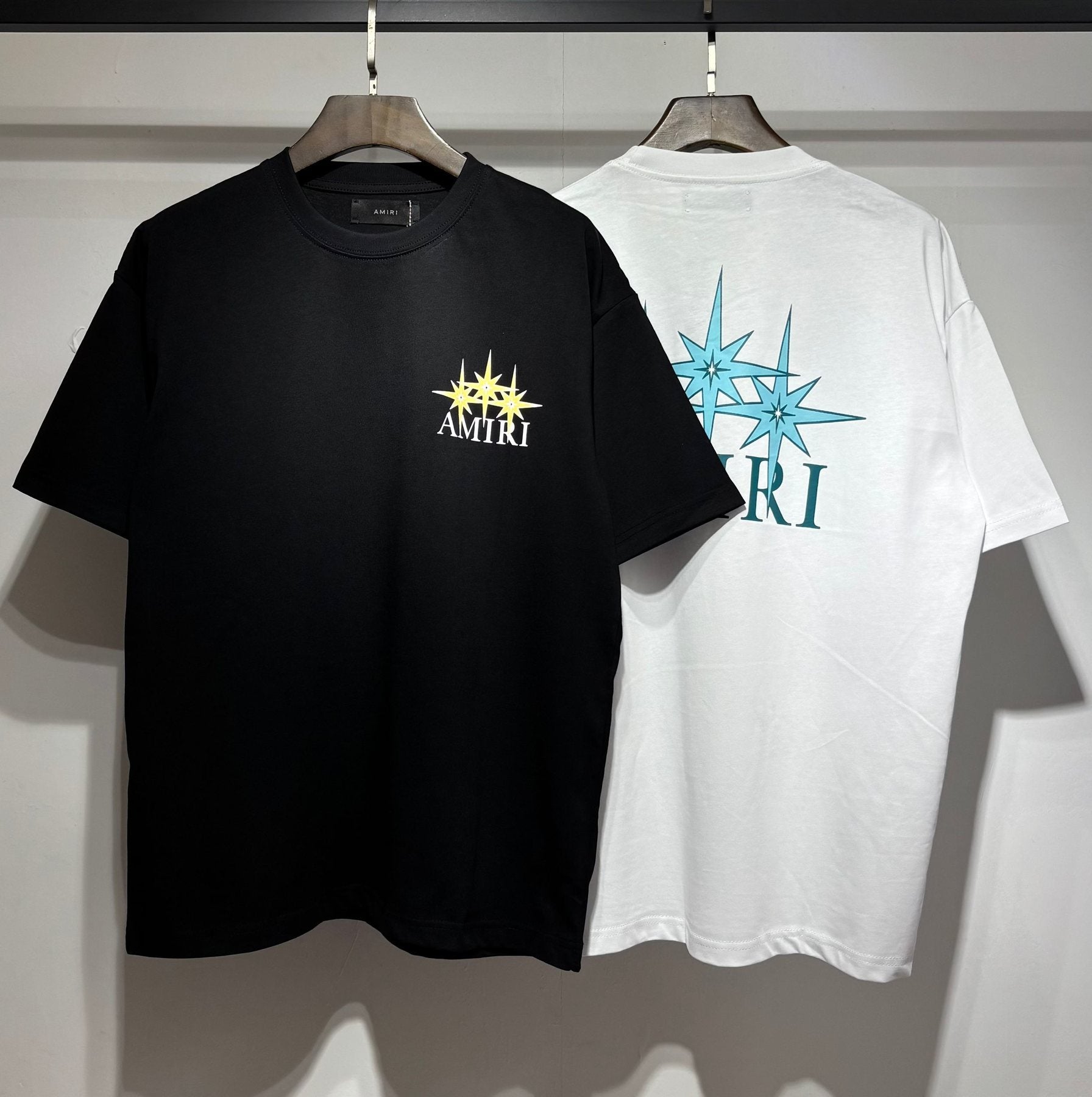 AMIRI Front & Back Graphic T-Shirt — comparison
