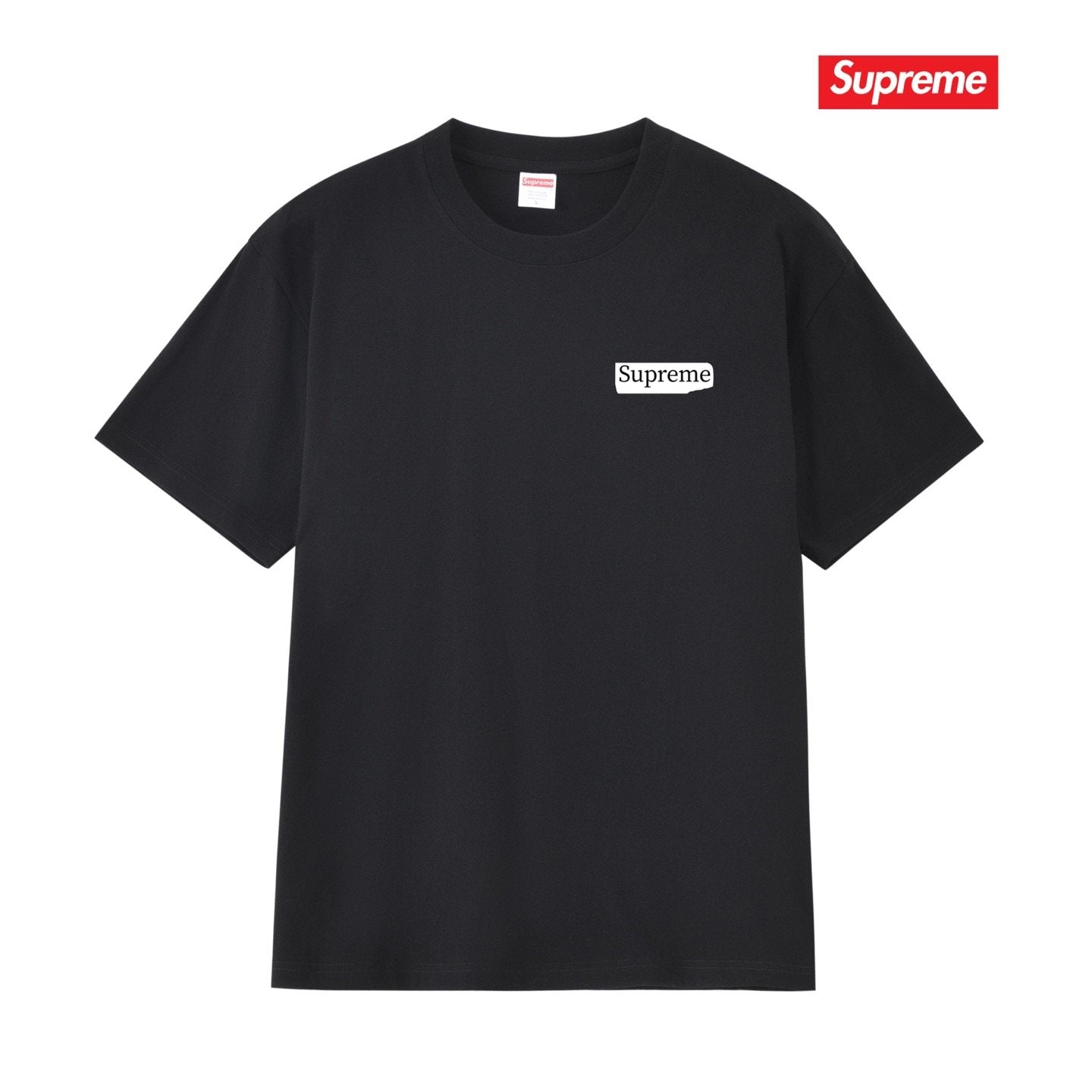 Supreme Pufferfish Back Graphic T-Shirt — front