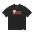 THAT'S A AWFUL LOT OF COUGH SYRUP Cupid Heart Graphic T-Shirt — hero