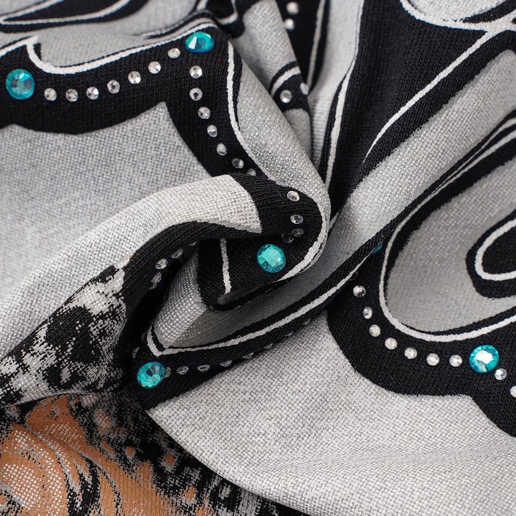 Godspeed Distressed Washed Graphic T-Shirt — detail