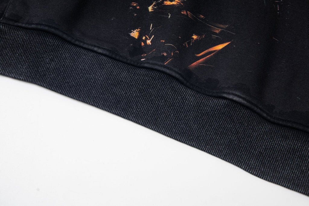 Godspeed Out of Many One Graphic Hoodie — detail