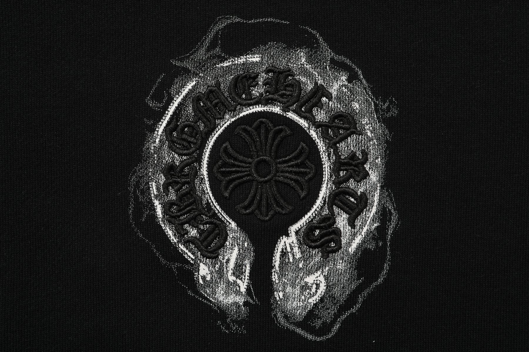 Chrome Hearts Cross Graphic Crewneck Sweatshirt — detail
