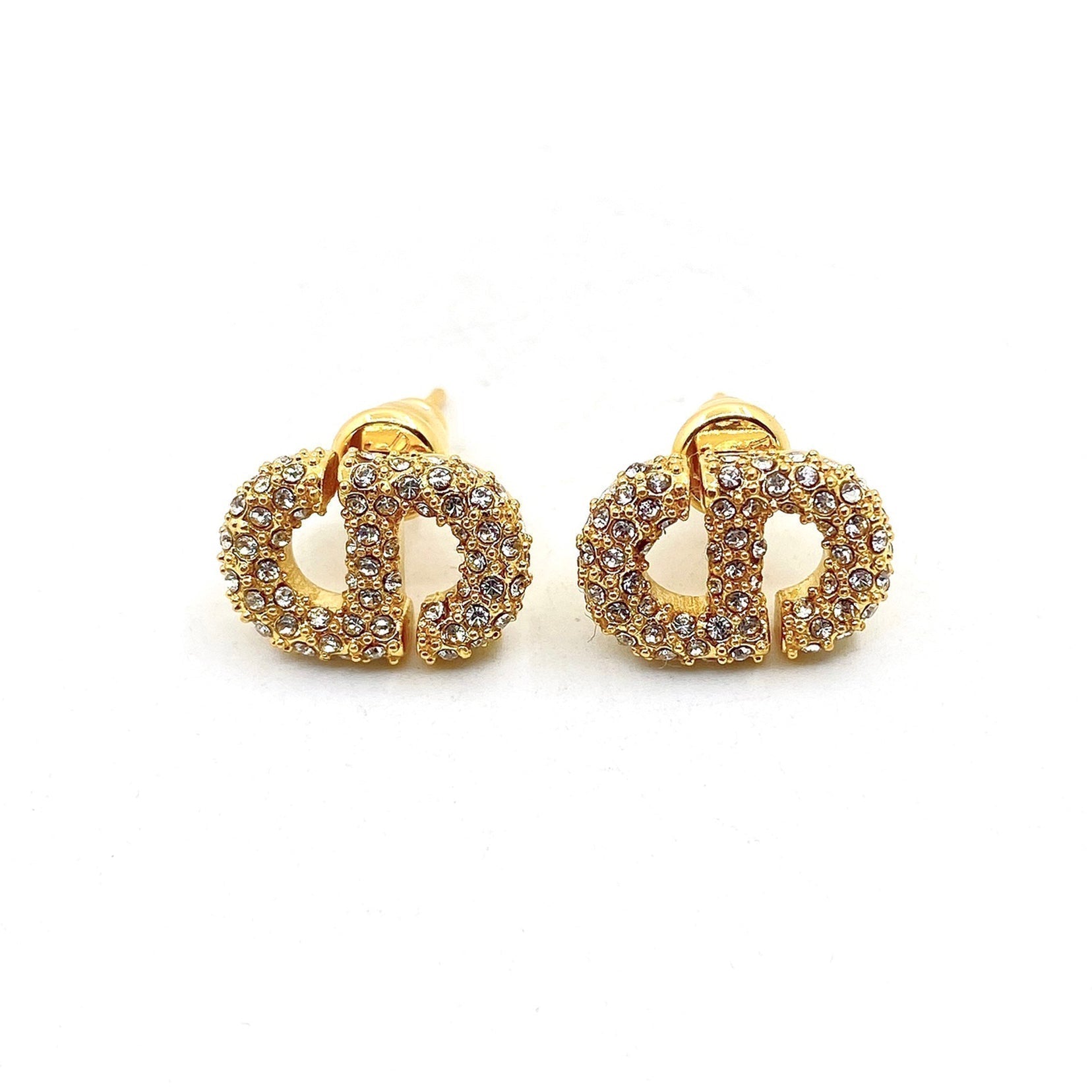 Dior Diamonds 18K Gold Earrings