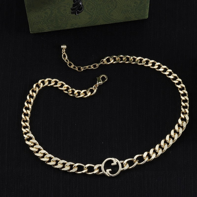 Gucci Double Chain 18K Gold Necklace
