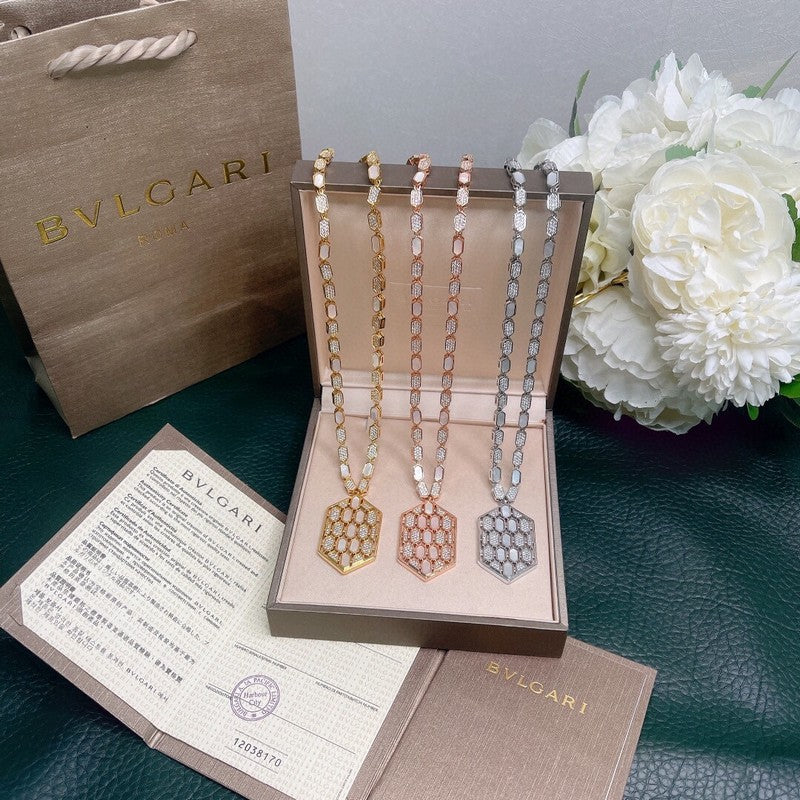 Serpenti Eyes on Me 18K Gold Necklace