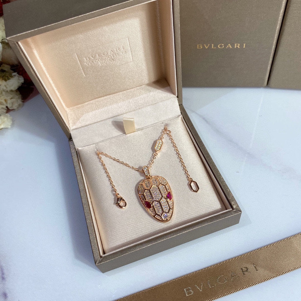 Bvlgari Serpenti 18K Gold Necklace