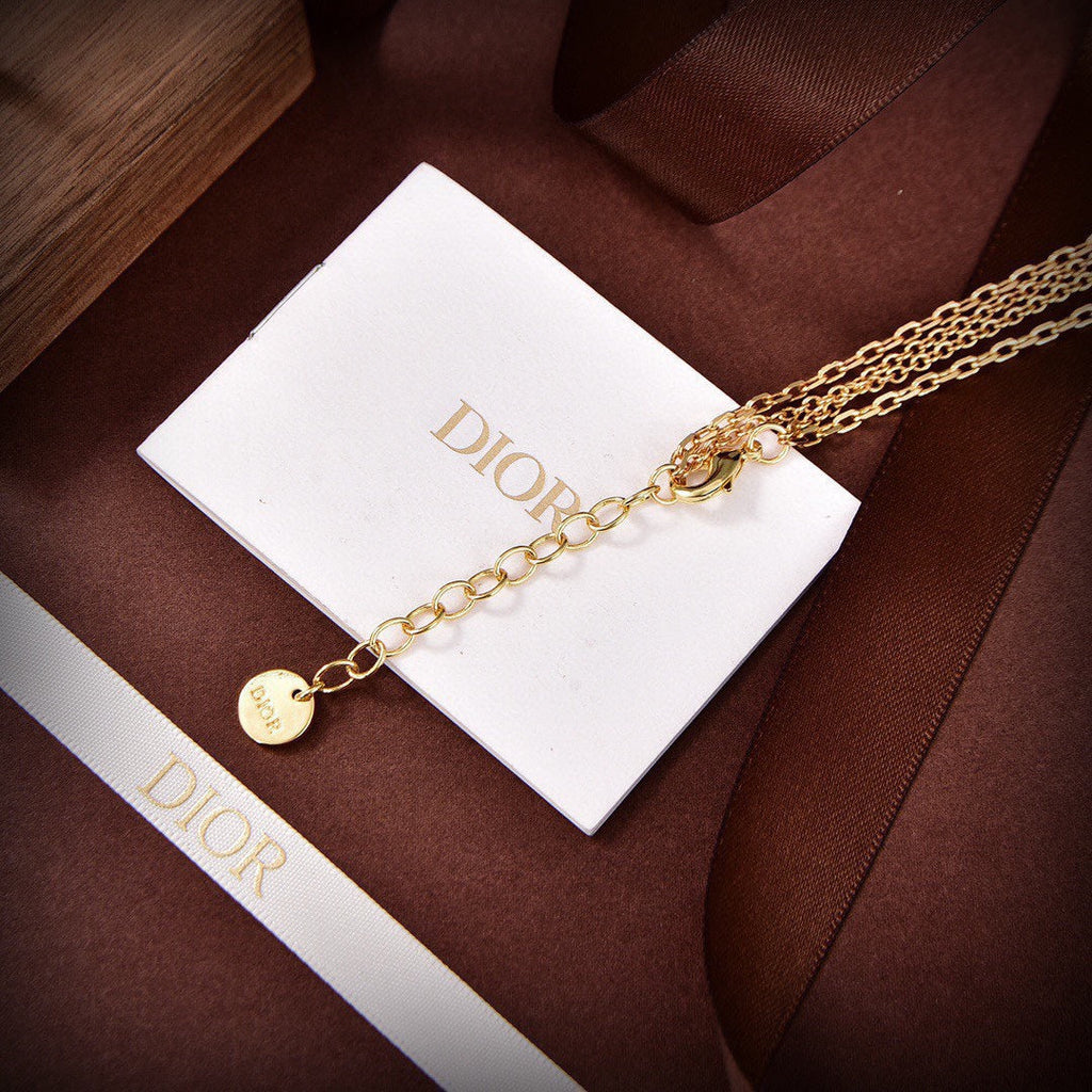 Dior Petit Pearls 18K Gold Necklace