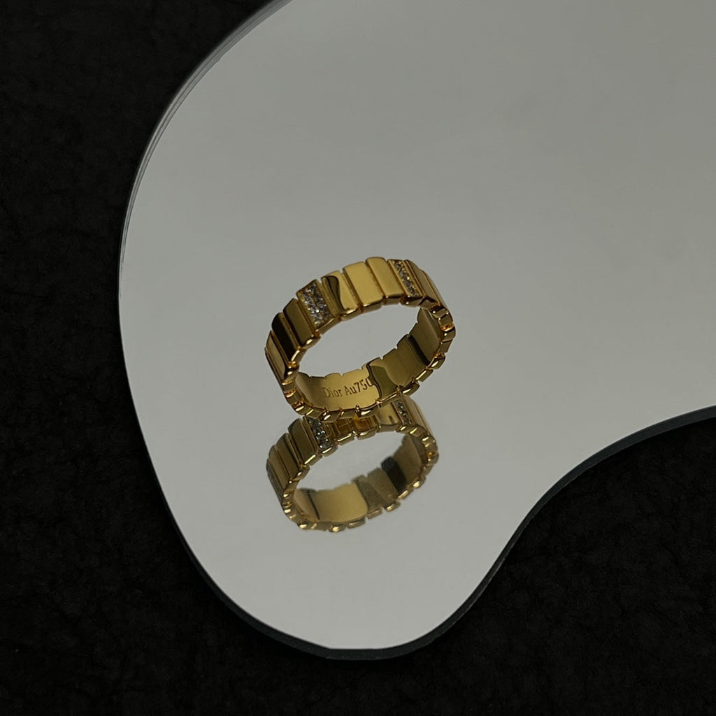 Dior Gem Diamond 18K Gold Ring