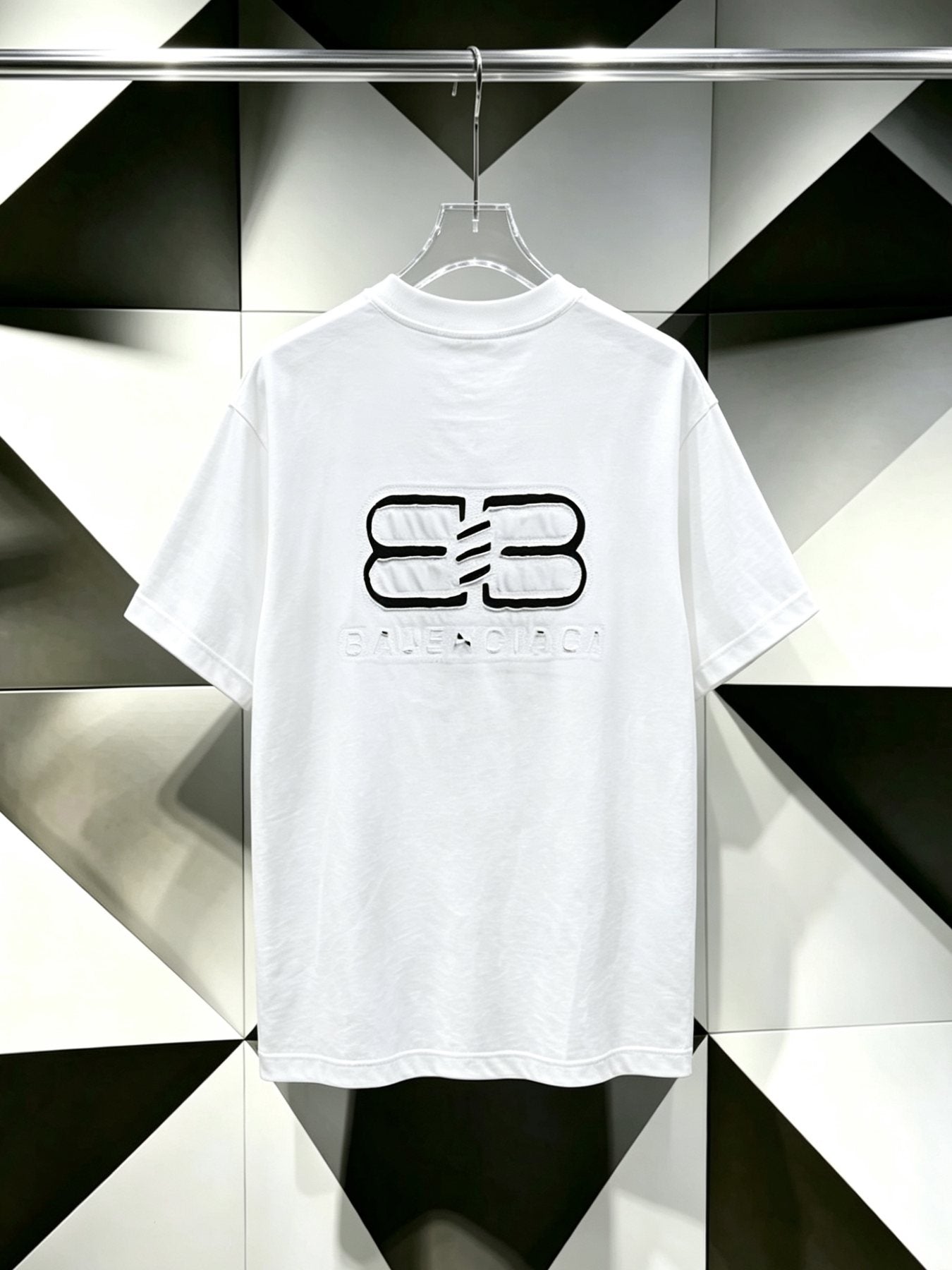 Balenciaga BB Back Graphic T-Shirt — back