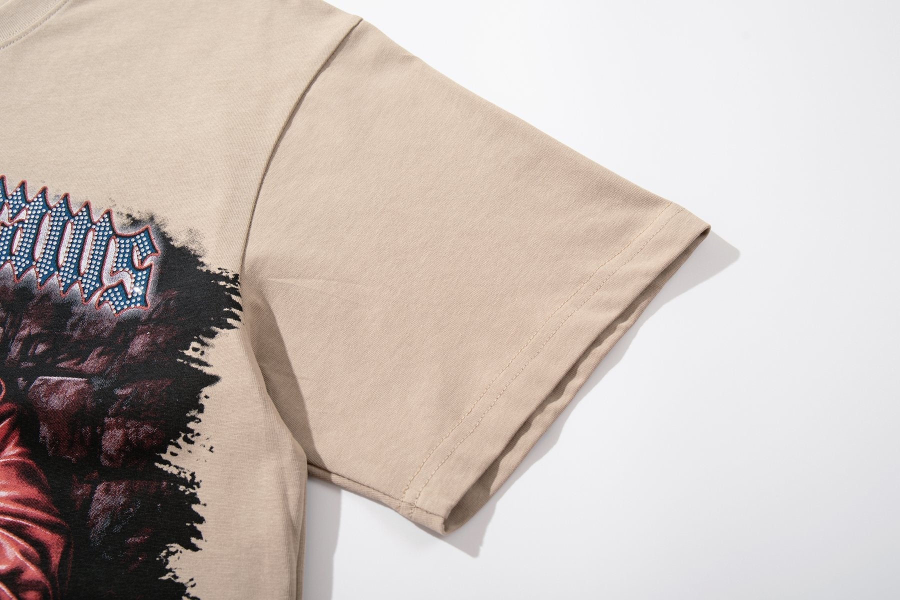 SUPPLY TEE Skeleton Graphic Short-Sleeve T-Shirt — detail